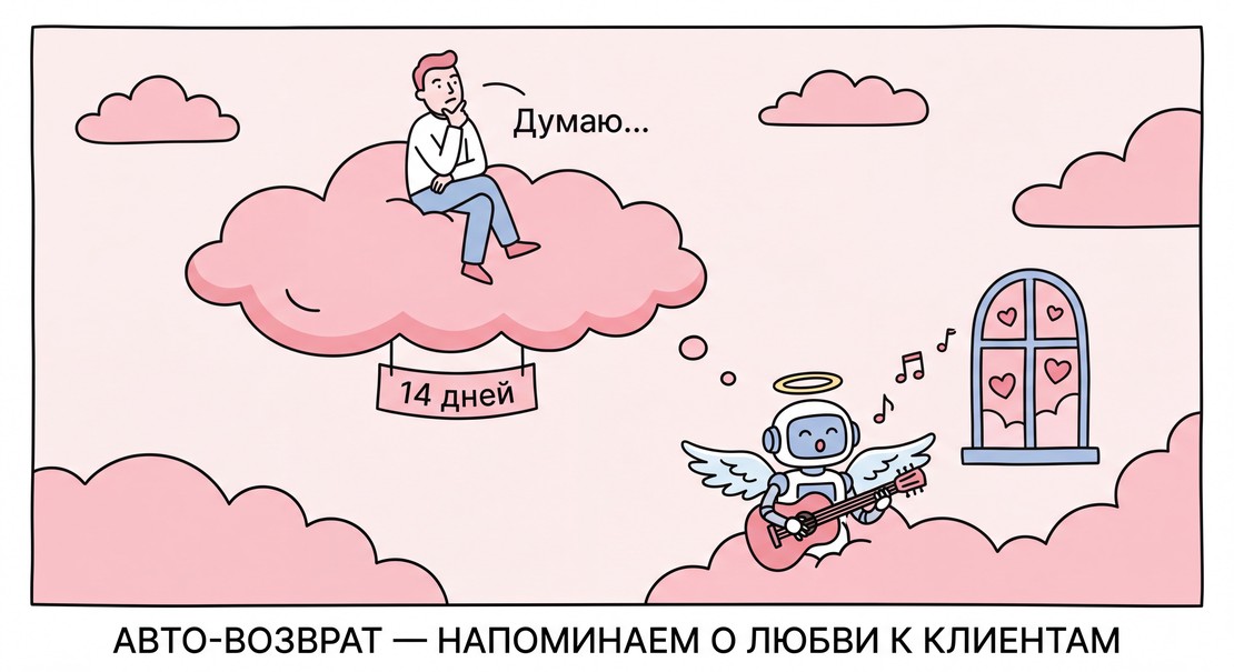 Авто-возврат зависших клиентов