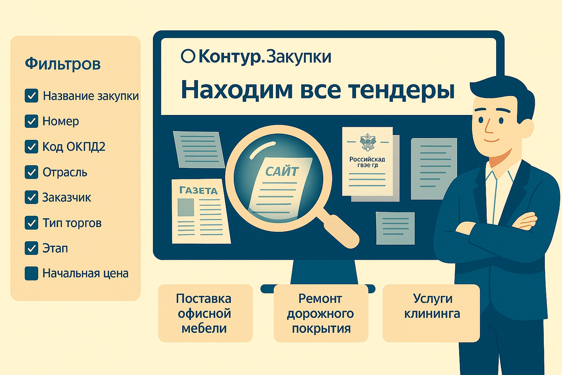 Преимущества использования сервиса Контур.Закупки 